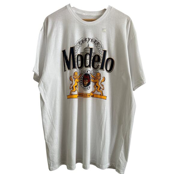 Ripple Junction‎ Modelo Beer Tee - Size 2X Men's - NWOT - Picture 1 of 4